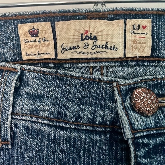 Lois Jeans Gigi Slim Straight Leg Made in Canada - Picture 3 of 12